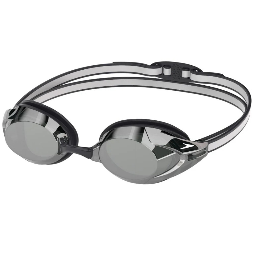 Men's Vanquisher 3.0 Mirrored Black Speedo Swim Goggles